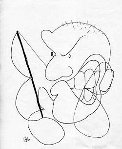 250x304 The Bullpen Yards Of Line Lost In Pursuit Of Catfish Columnists - Catfish Line Drawing