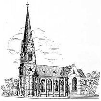 210x210 line drawing catholic church our lady of the holy cross catholic - Catholic Church Drawing