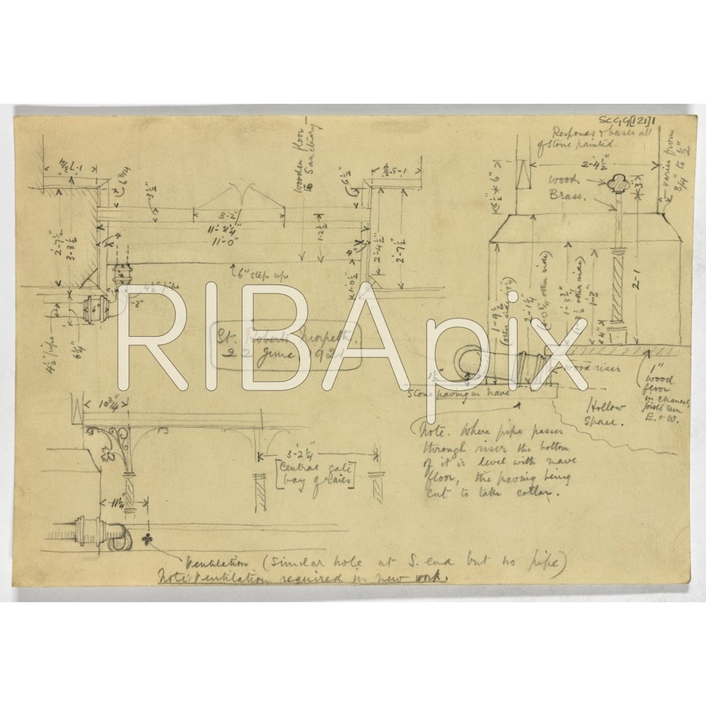 1000x1000 survey drawings of the roman catholic church of st robert - Catholic Drawings