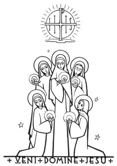 236x334 Best Line Drawings For Embroidery - Catholic Drawings