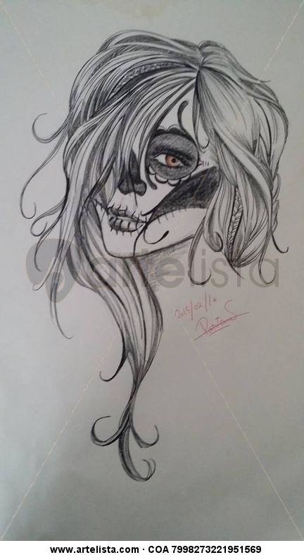 432x788 la catrina claudia ciriaco - Catrina Drawing