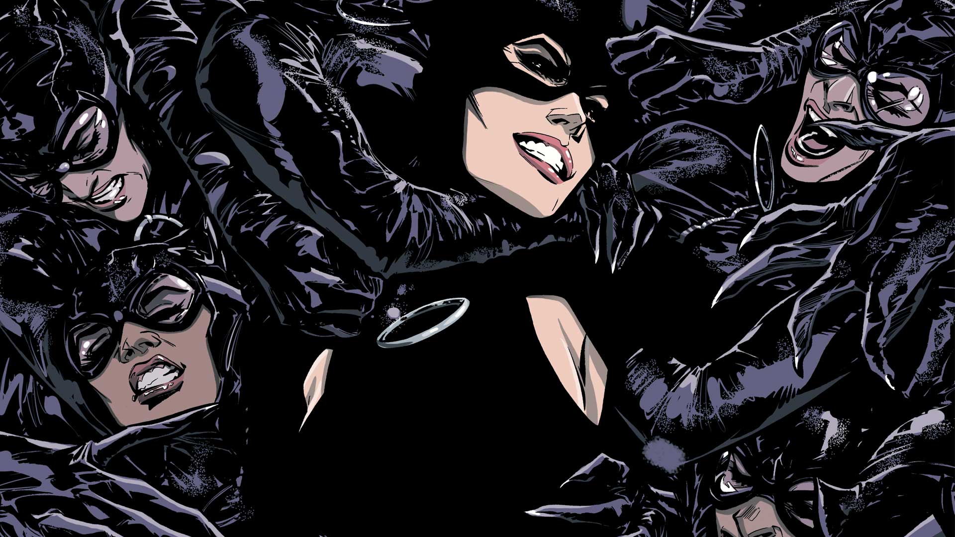 1920x1080 exclusive get a sneak peek - Catwoman Cartoon Drawing