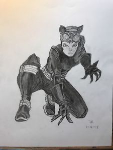 225x300 catwoman drawing ebay - Catwoman Drawing