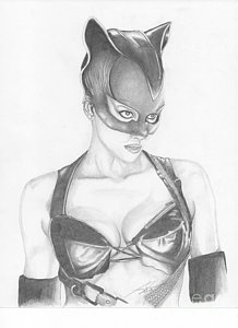 218x300 catwoman drawing - Catwoman Drawing