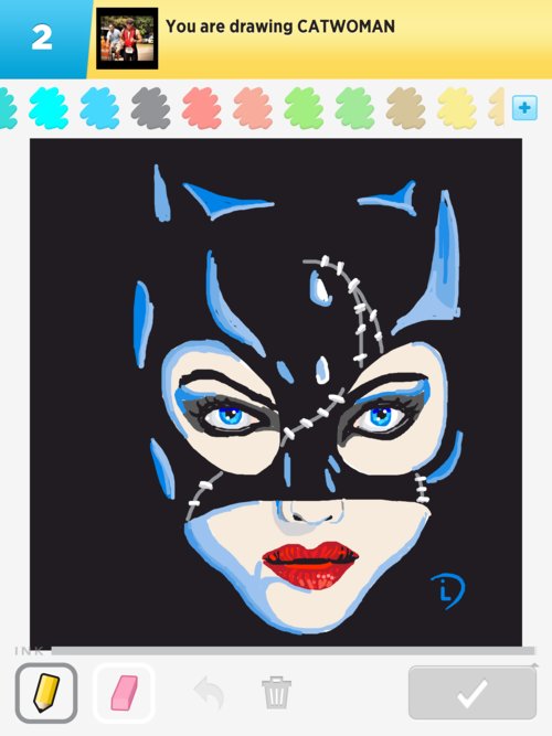 500x667 catwoman drawings - Catwoman Drawing