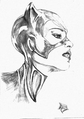 272x386 catwoman drawing catwoman drawing, art, drawings - Catwoman Drawing