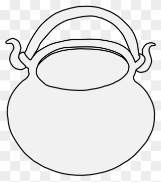 320x362 cauldron drawing pic clipart - Cauldron Drawing