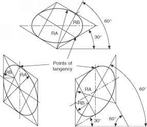 286x248 oblique projection - Cavalier Oblique Drawing