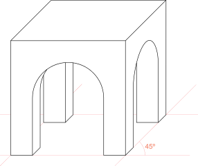 286x240 cavalier drawing perspective huge freebie! download - Cavalier Oblique Drawing