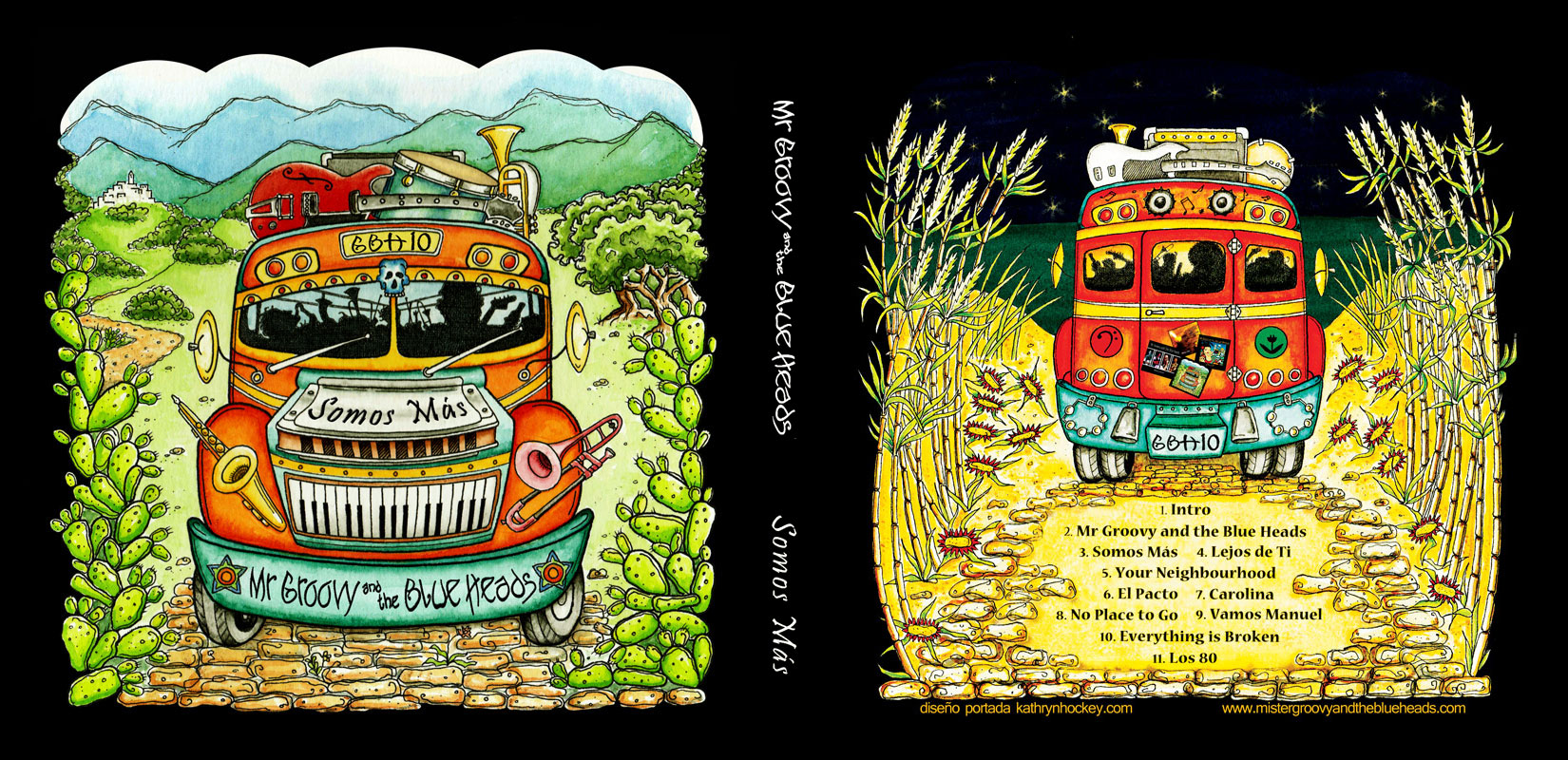 1650x800 cd cover mr groovy and the blue heads - Cd Cover Drawing