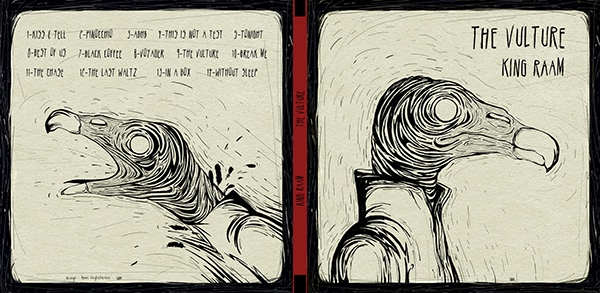 600x293 the vulture - Cd Cover Drawing