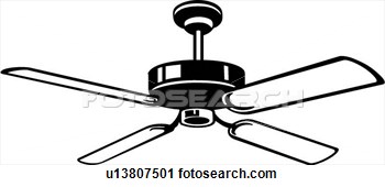 350x170 ceiling fan drawing - Ceiling Fan Drawing