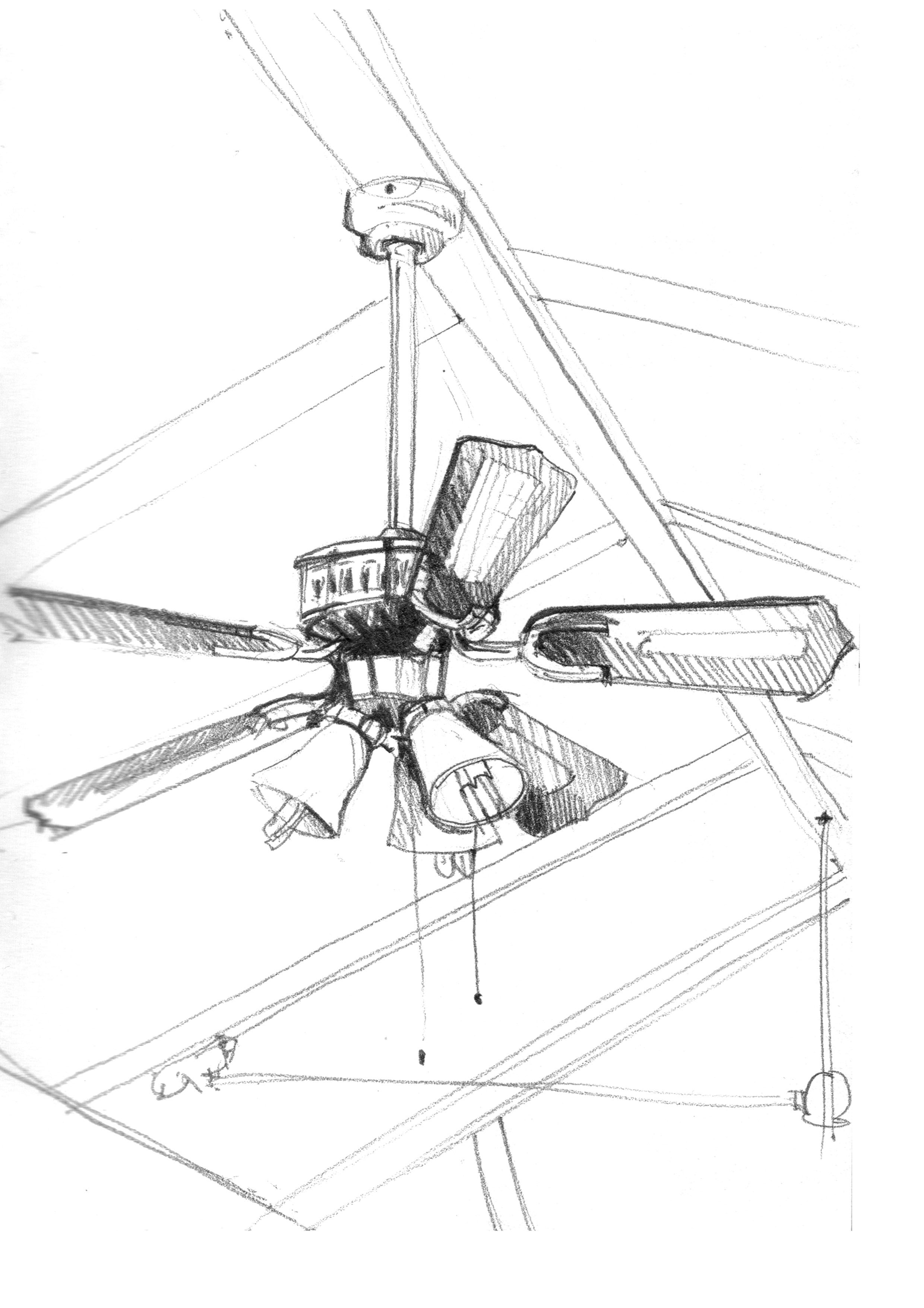 Ceiling Fan Drawing at Explore