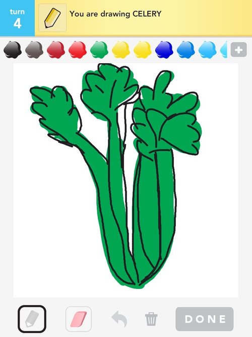 500x667 Celery Drawings - Celery Drawing