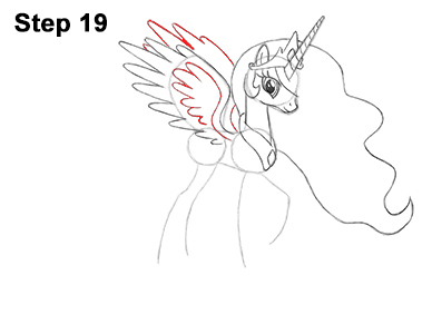 388x300 how to draw princess celestia - Celestia Drawing