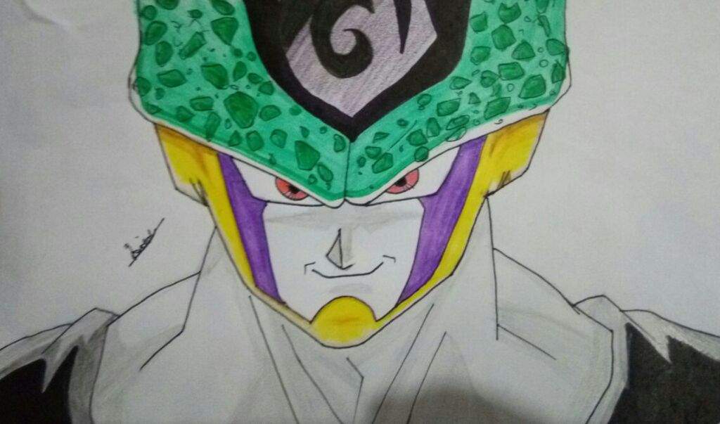 1024x603 Perfect Cell Drawing Dragonballz Amino - Cell Drawing