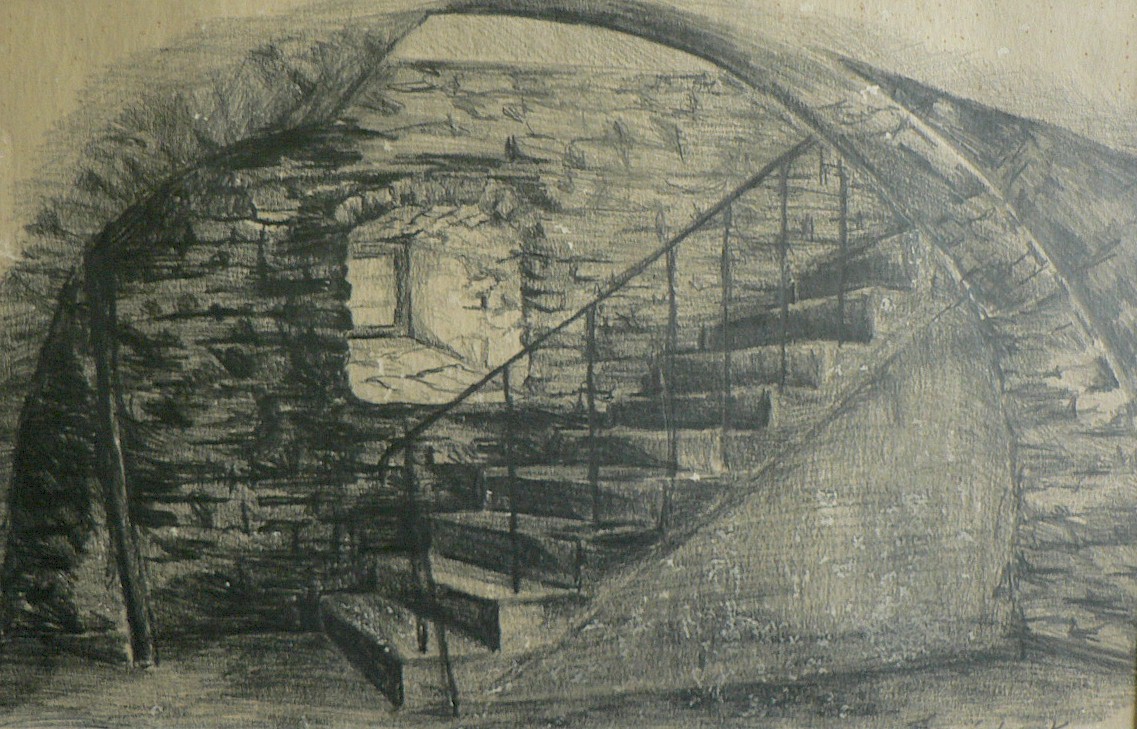 1137x729 Architecture - Cellar Drawing