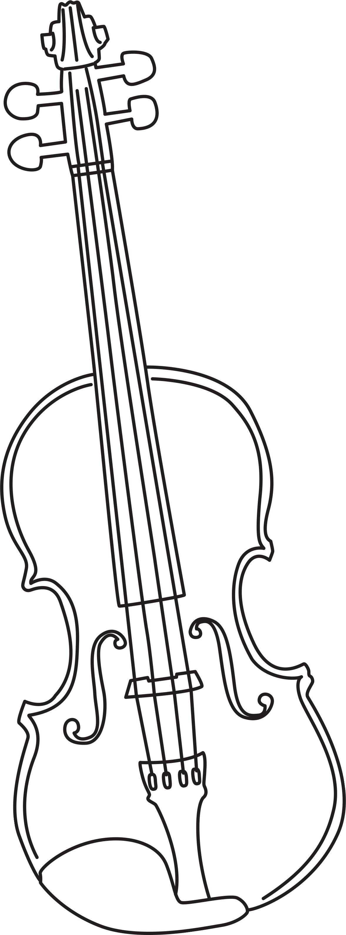 20+ Inspiration Cello Drawing Easy | Charmimsy