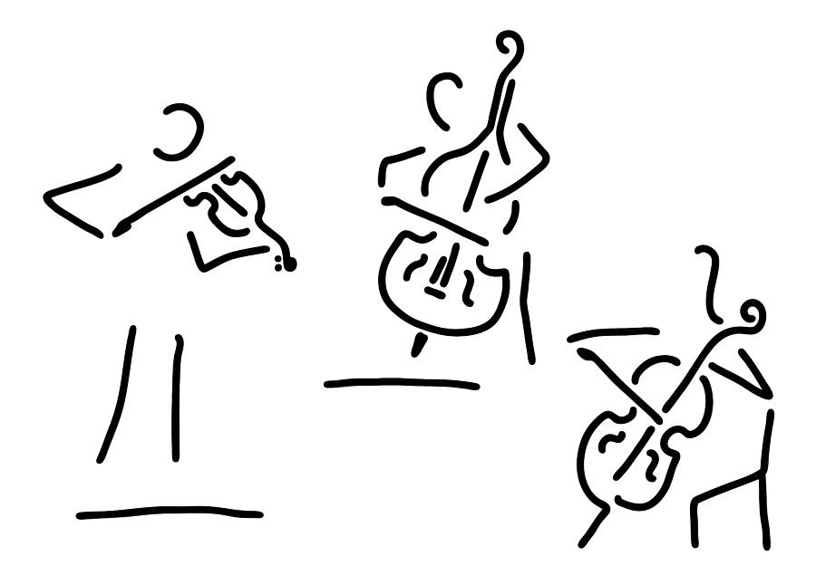 Cello Drawing Outline At Explore Collection Of