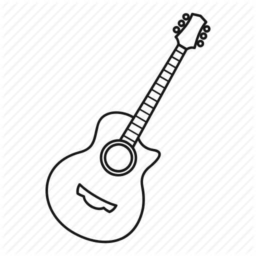 512x512 classical drawing outline huge freebie! download for powerpoint - Cello Drawing Outline