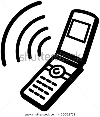 401x470 cellphone drawing transparent png clipart free download - Cellphone Drawing