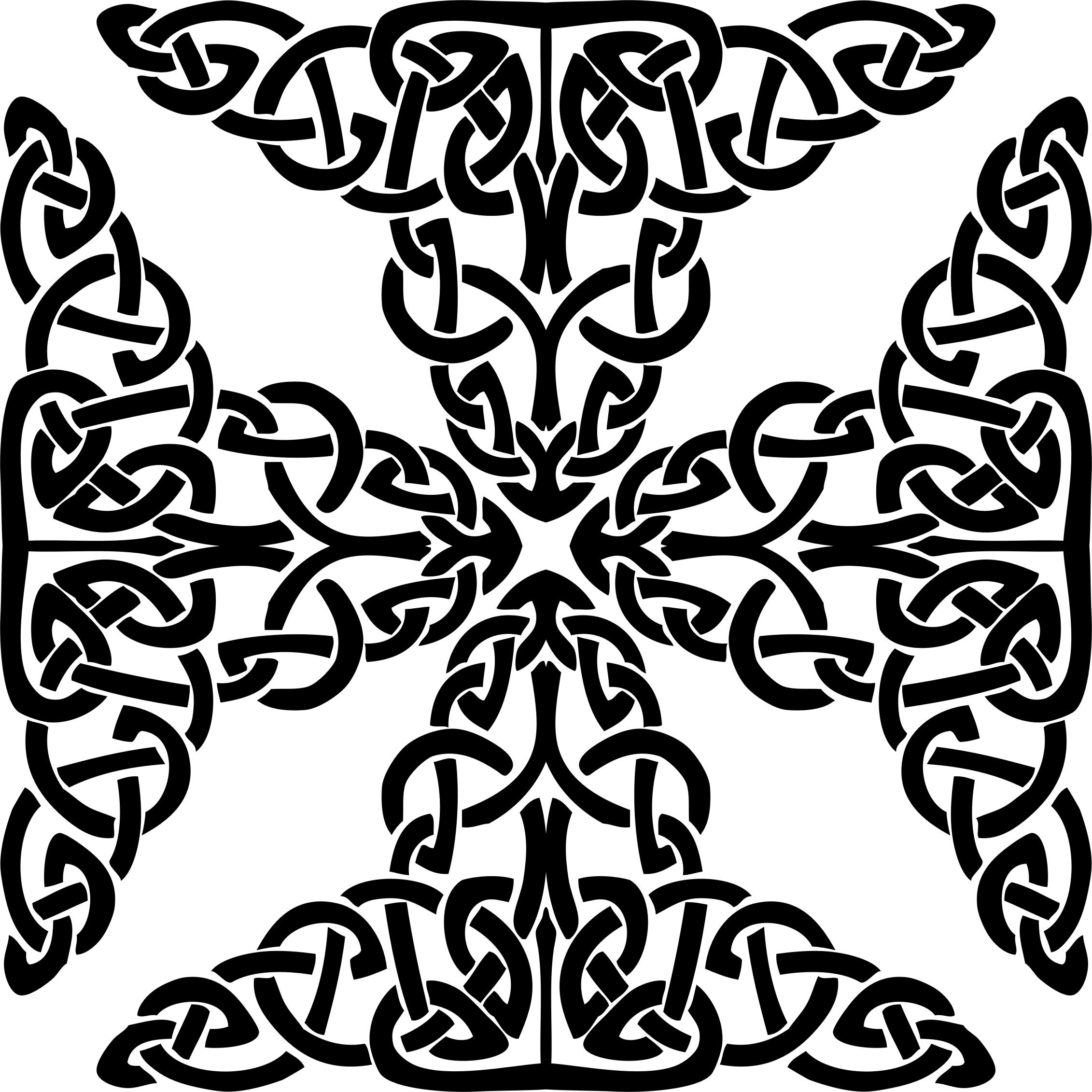 2262x2262 Celtic Knot Line Art Cross Icons Png - Celtic Cross Line Drawing