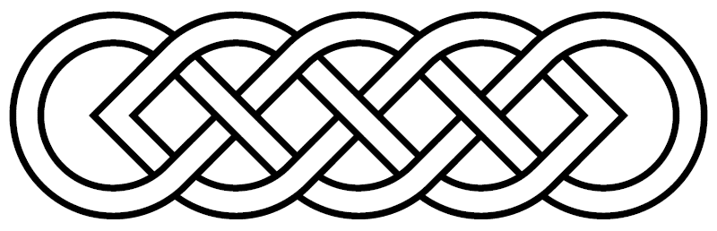 800x258 Fileceltic Knot Basic - Celtic Cross Line Drawing