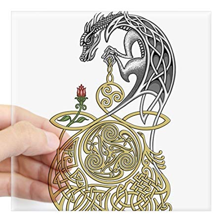 450x450 Cafepress - Celtic Dragon Drawing