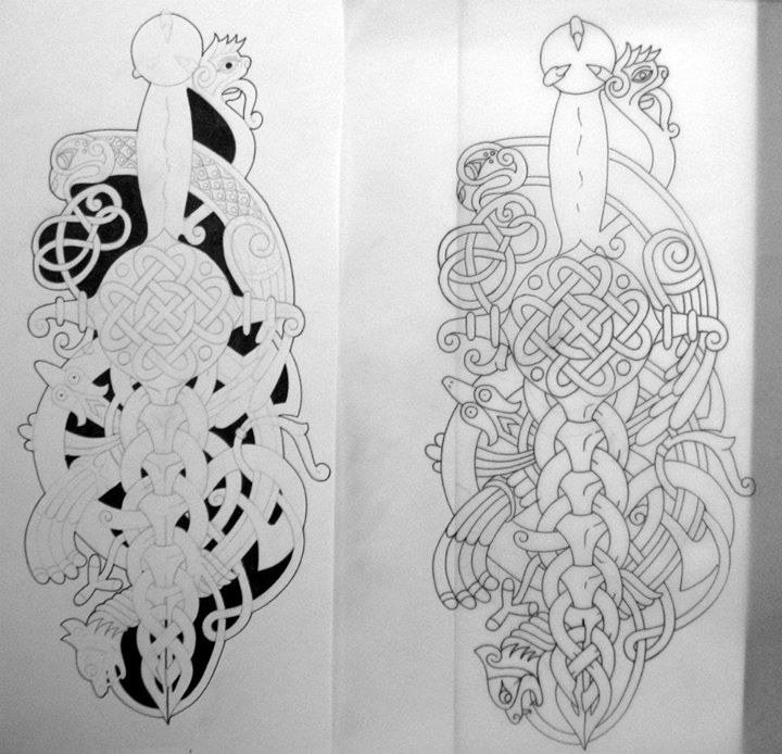 720x694 Celtic Tattoo Drawings - Celtic Drawings