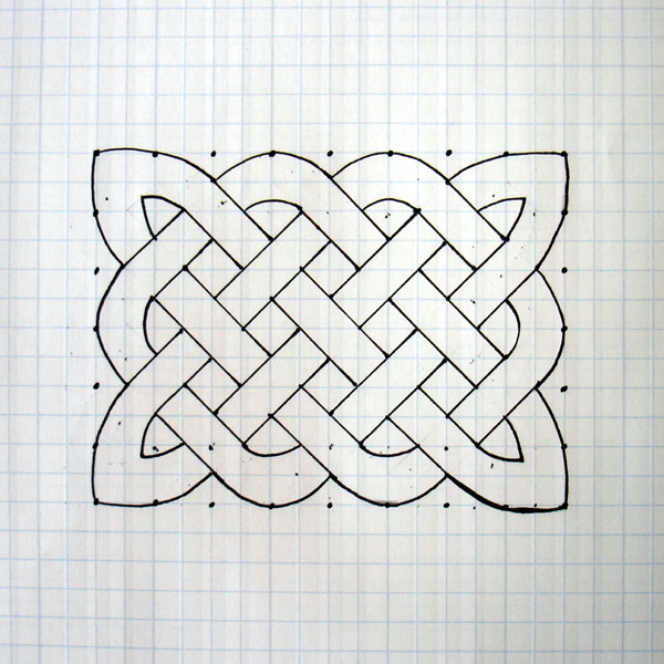 600x600 How To Draw A Celtic Knot Pattern - Celtic Drawings