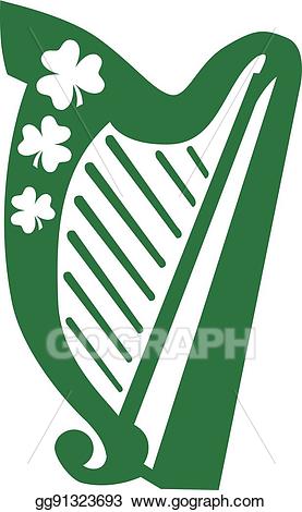 277x470 celtic harp clip art clip art magic - Celtic Harp Drawing