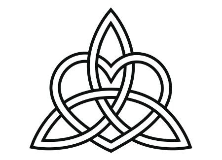 450x325 Celtic Heart Tattoo Designs Tattoos Celtic Knot Tattoo, Heart - Celtic Heart Drawing