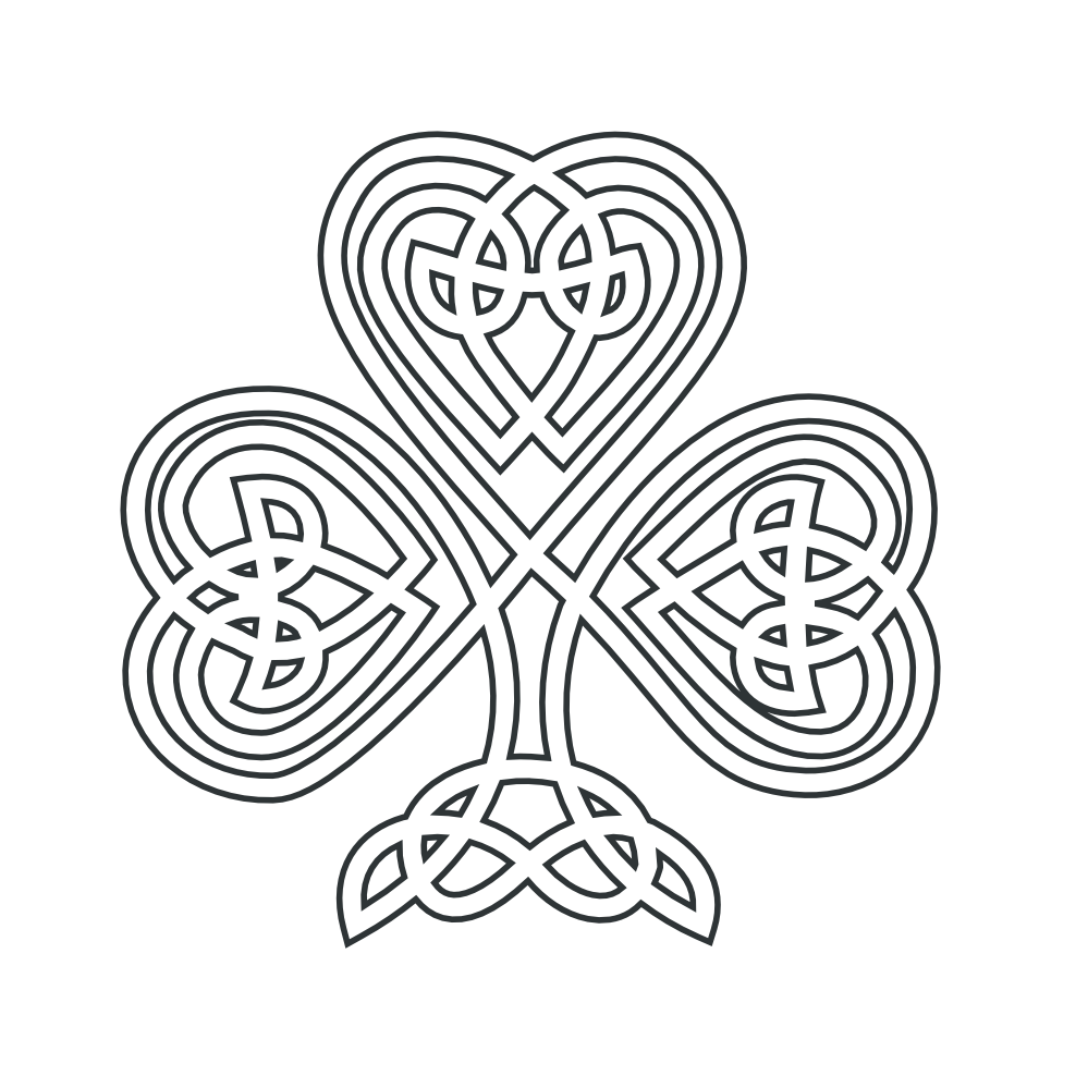 999x999 Collection Of Free Knot Drawing Celtic Heart Download On Ui Ex - Celtic Heart Drawing