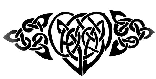 600x305 Drawing Images Celtic Heart Wallpaper And Background Photos - Celtic Heart Drawing
