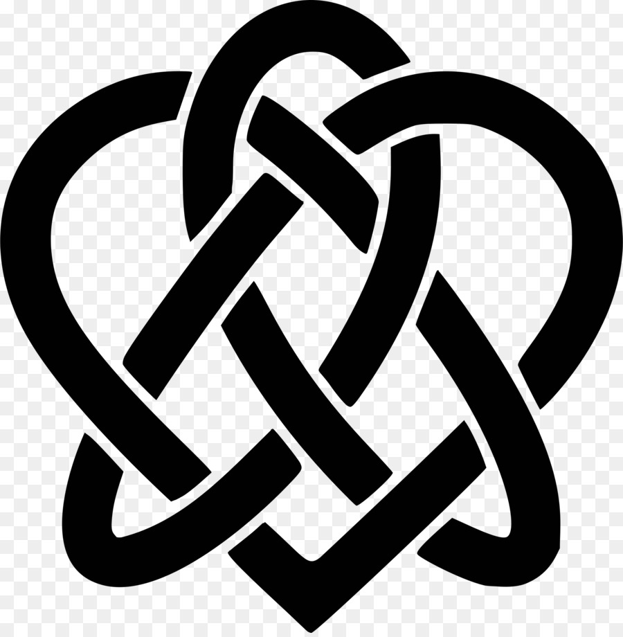 900x920 Heart, Drawing, Text, Transparent Png Image Clipart Free Download - Celtic Heart Drawing