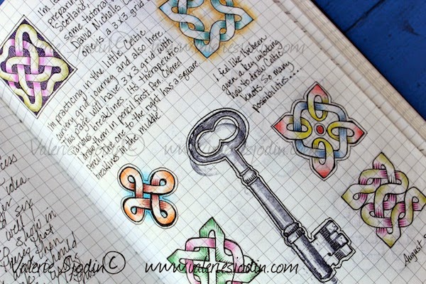 600x400 Key To Drawing Celtic Knots! Made Easy! Valerie Sjodin - Celtic Heart Drawing