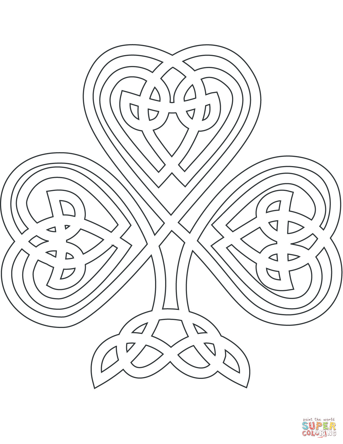 1159x1500 Celtic Drawing Free Printable Knot Coloring Pages - Celtic Heart Drawing