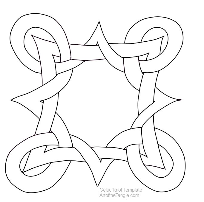 683x679 Celtic Knots Easy Techniques For Drawing And Designing Celtic Knots - Celtic Knot Drawing