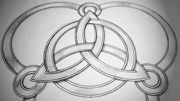 600x338 How To Draw Celtic Trinity Knot Dearing Draws - Celtic Knot Drawing