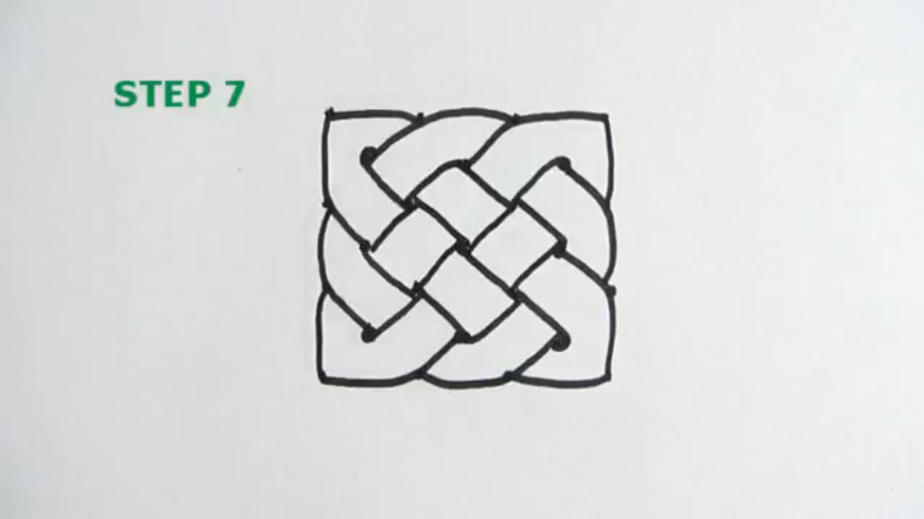 1334x750 How To Draw A Celtic Knot With Circle Line Art School Hildur K O - Celtic Knot Drawing