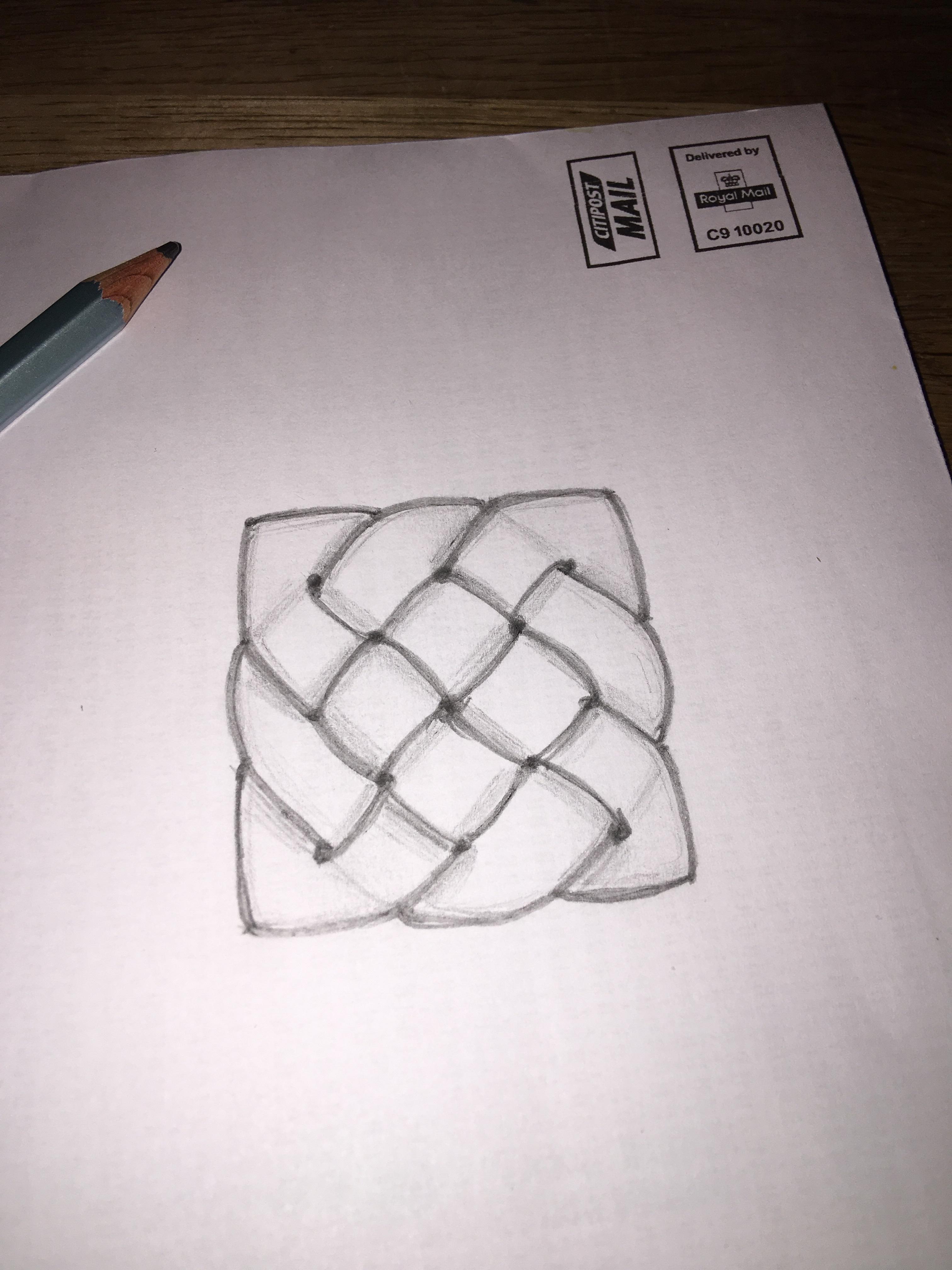 3024x4032 How To Draw A Celtic Knot Educationalgifs - Celtic Knot Drawing