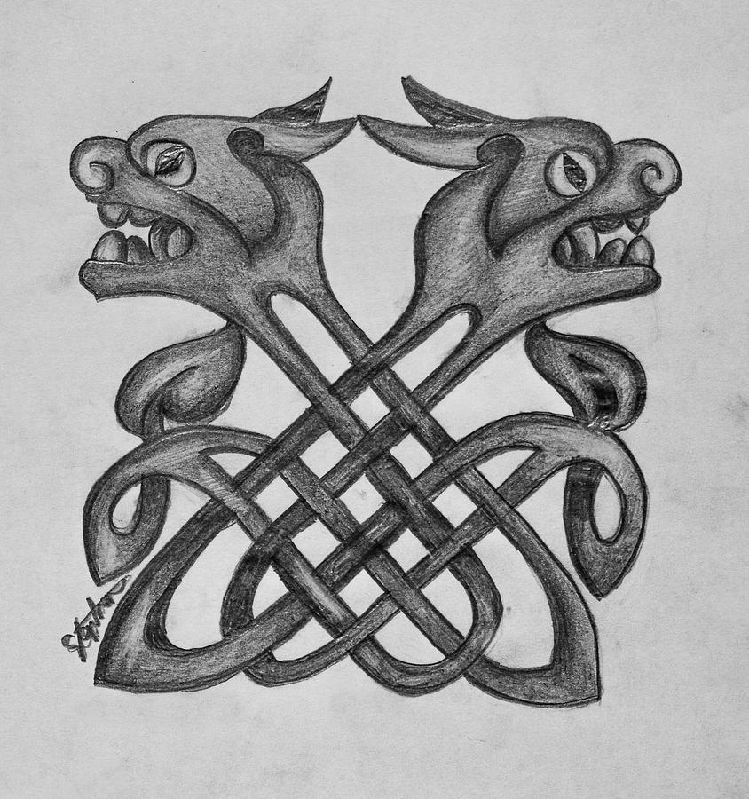 844x900 Simple Celtic Knot Drawing Drawing - Celtic Knot Drawing