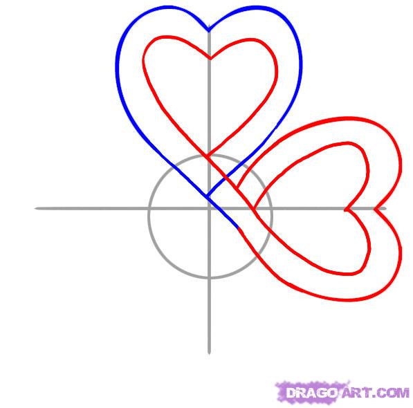 597x590 how to draw a celtic clover knot, step - Celtic Knot Drawing Step By Step