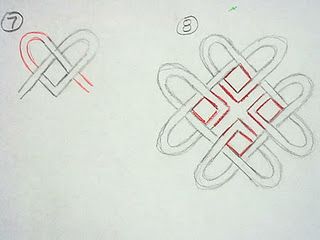 320x240 Step - Celtic Knot Drawing Step By Step