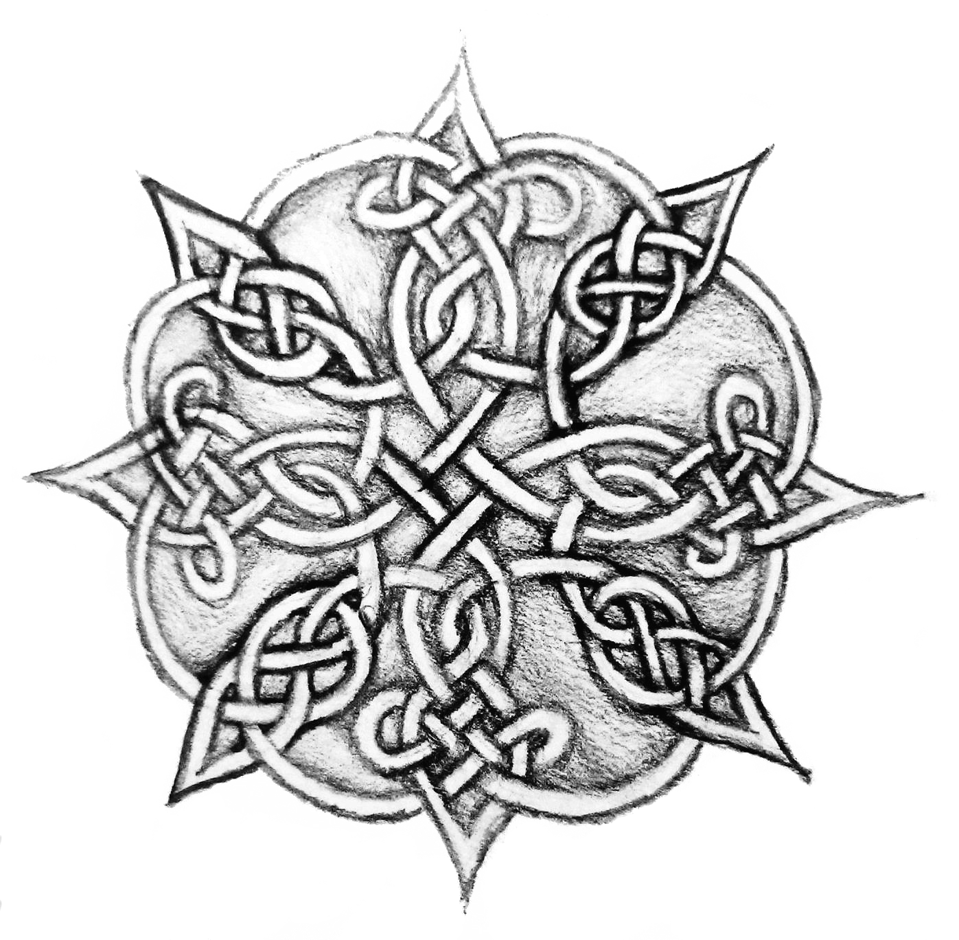 Celtic Knot Drawing Step By Step at Explore