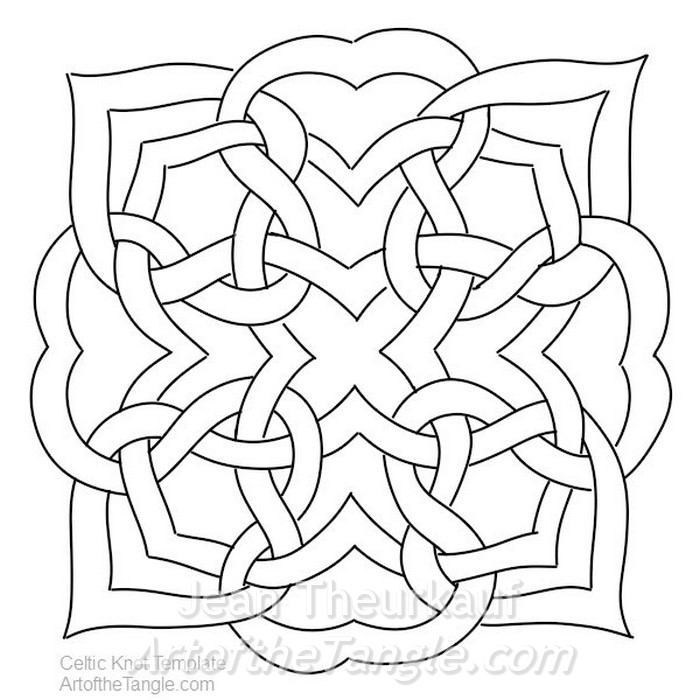 700x700 celtic knots easy techniques for drawing and designing celtic knots - Celtic Line Drawings