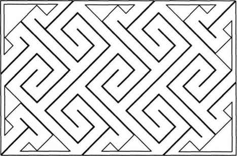 467x307 Thickening The Lines - Celtic Line Drawings