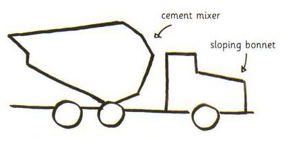 407x204 how to draw a cement mixer - Cement Drawing
