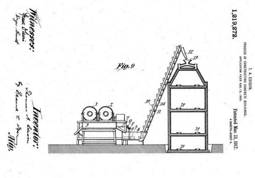 860x598 one hundred years ago, thomas edison built houses out of concrete - Cement Drawing
