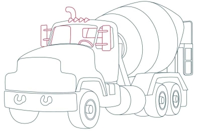 400x262 add detail to the cab - Cement Drawing